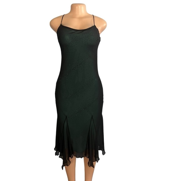 Thea Dora Y2K Elegant Metallic Handkerchief Dress - Picture 2 of 12